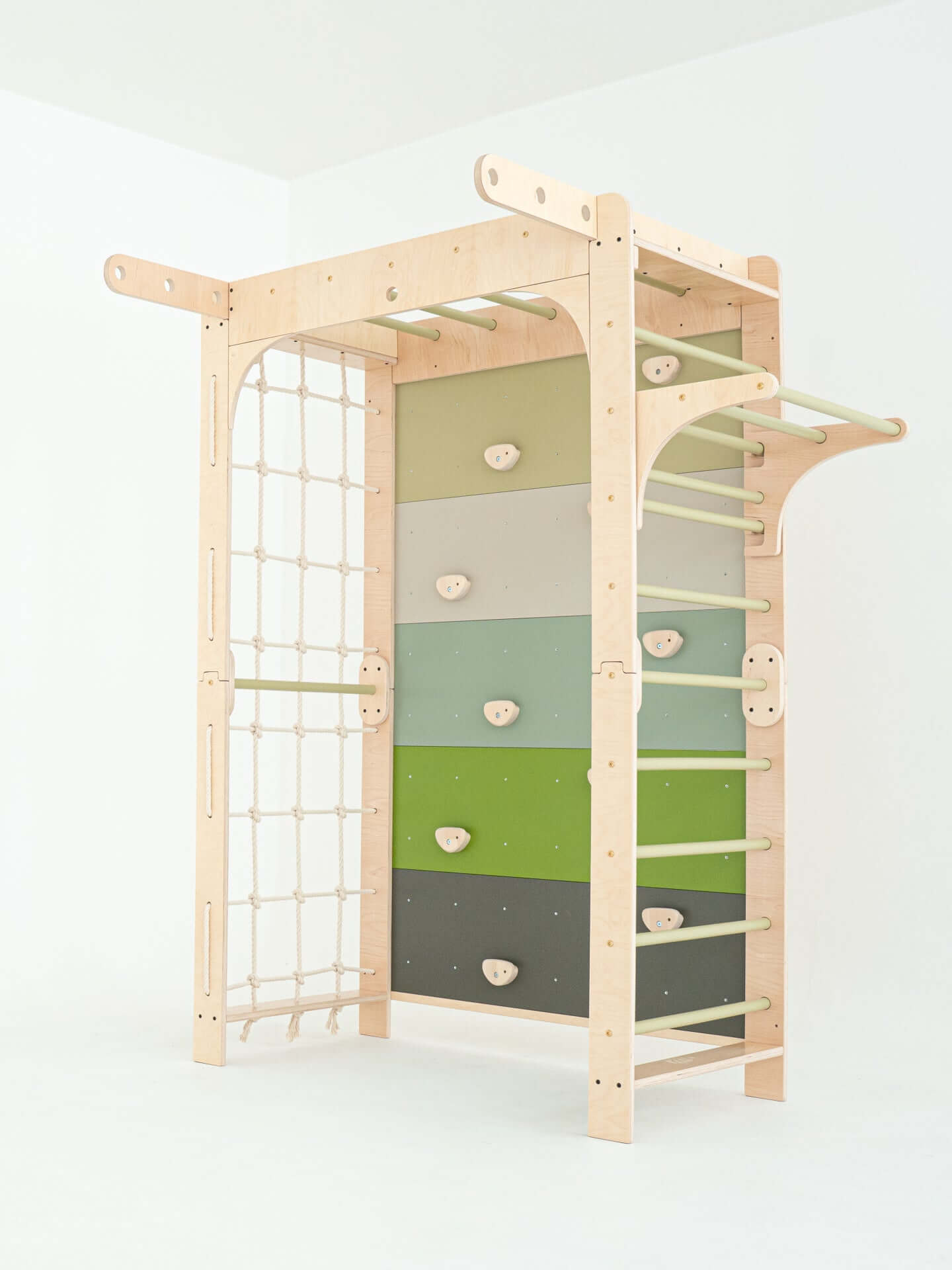 Kletterwand Klimby "Eroberer" - Fantastische Boulderwand für den Indoor Spielplatz, ideal für kleine Helden.