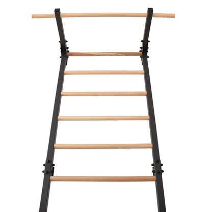 Metalen klimrek met optrekstang