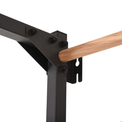 Metalen klimrek met optrekstang