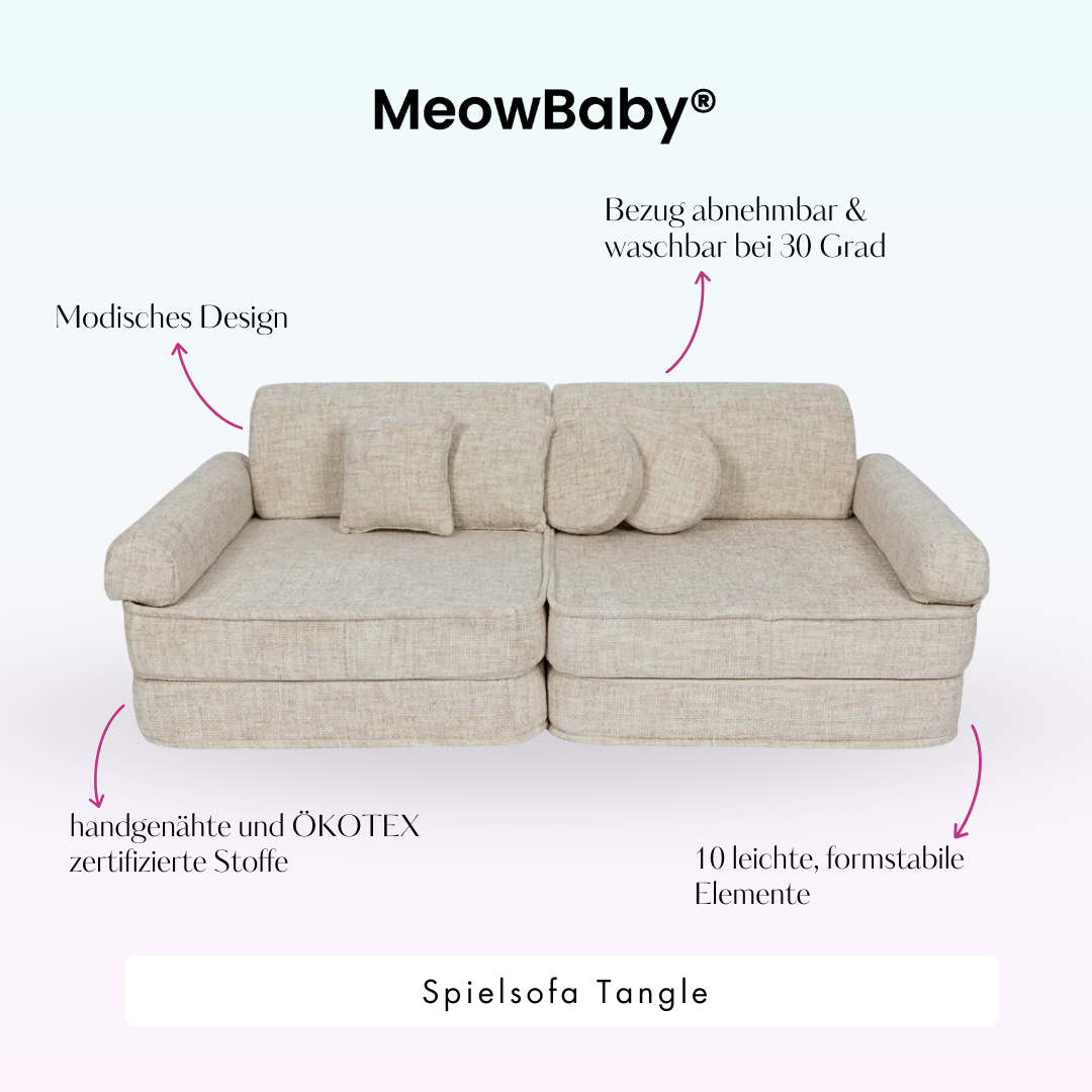 Spielsofa Tangle - Cozy Chenille Edition