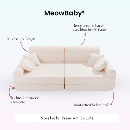 Spielsofa Premium Bouclé