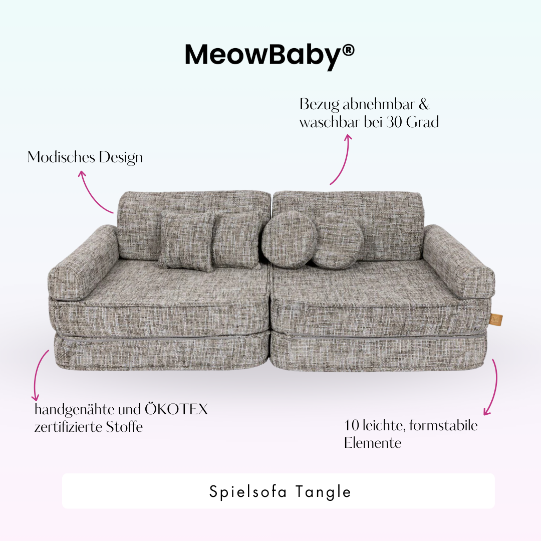 Spielsofa Tangle - Cozy Chenille Edition