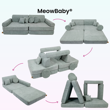 Spielsofa Premium Bouclé