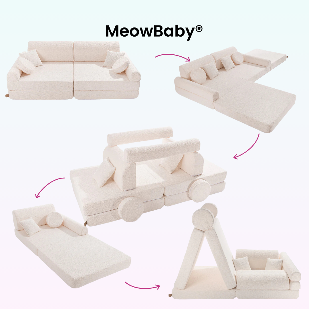 Spielsofa Premium Bouclé
