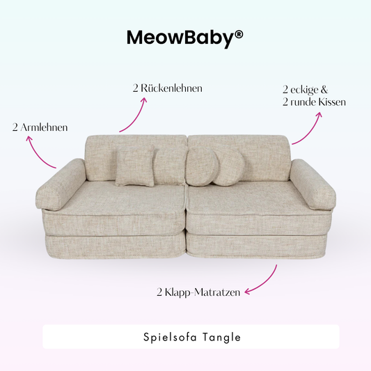 Spielsofa Tangle - Cozy Chenille Edition