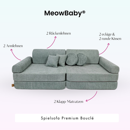 Spielsofa Premium Bouclé