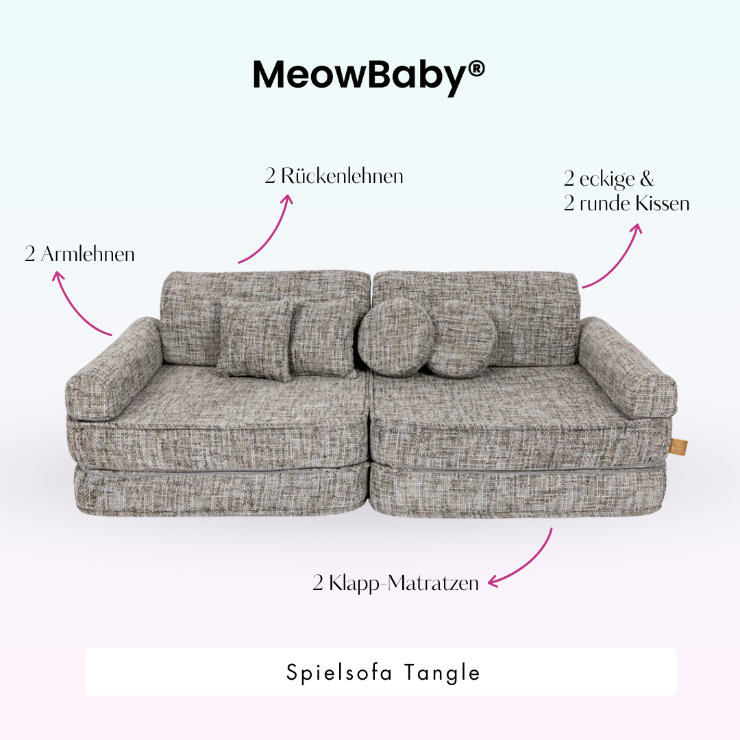 Spielsofa Tangle - Cozy Chenille Edition