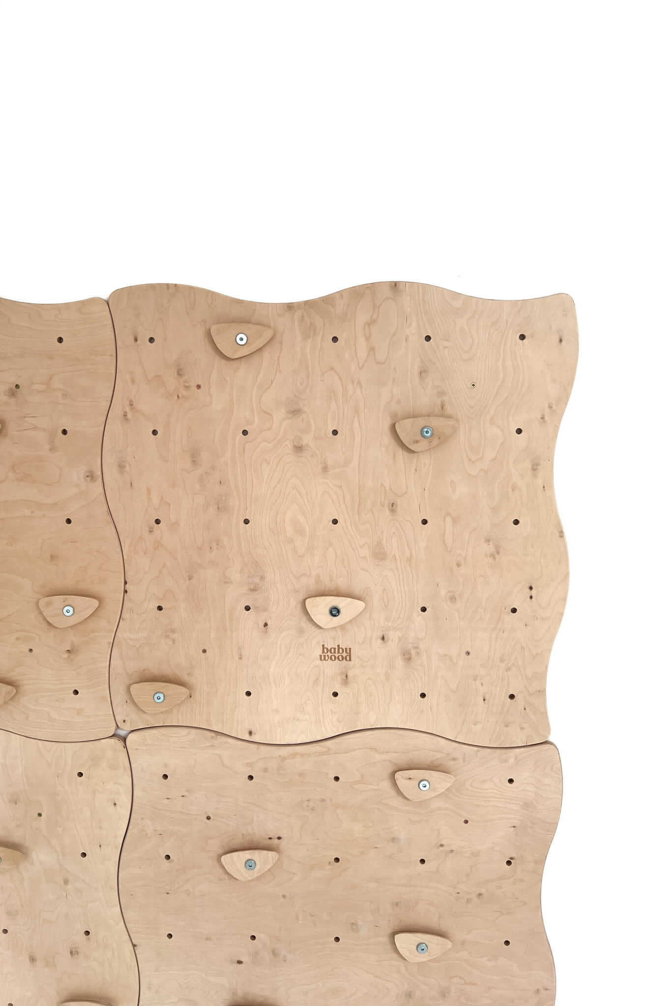 Modulaire klimwand voor kinderen