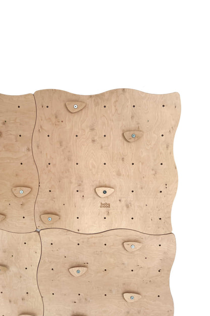 Modulaire klimwand voor kinderen