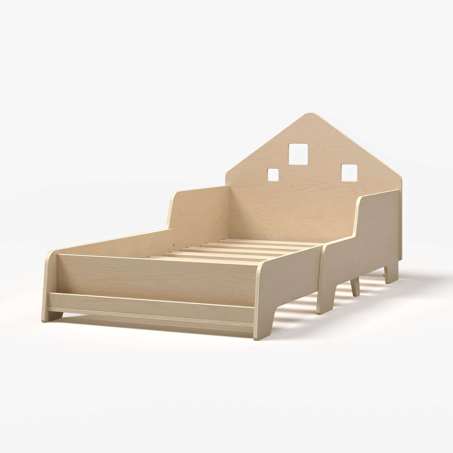 Montessori kinderbed, verstelbaar met verlichting, diverse kleuren