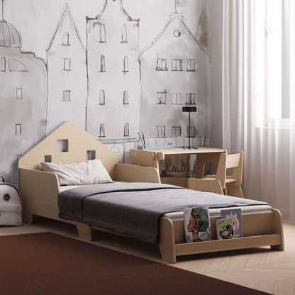 Montessori kinderbed, verstelbaar met verlichting, diverse kleuren