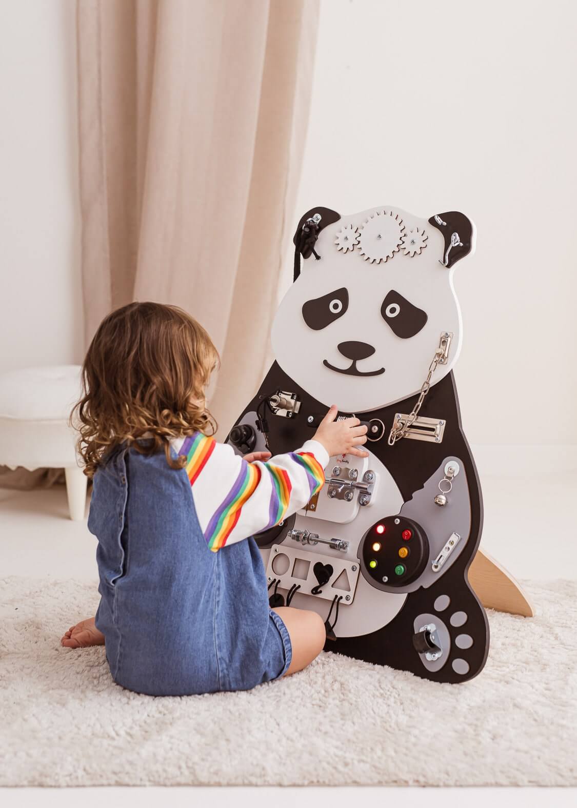 Motoriekbord / Motoriekwand Paula Panda