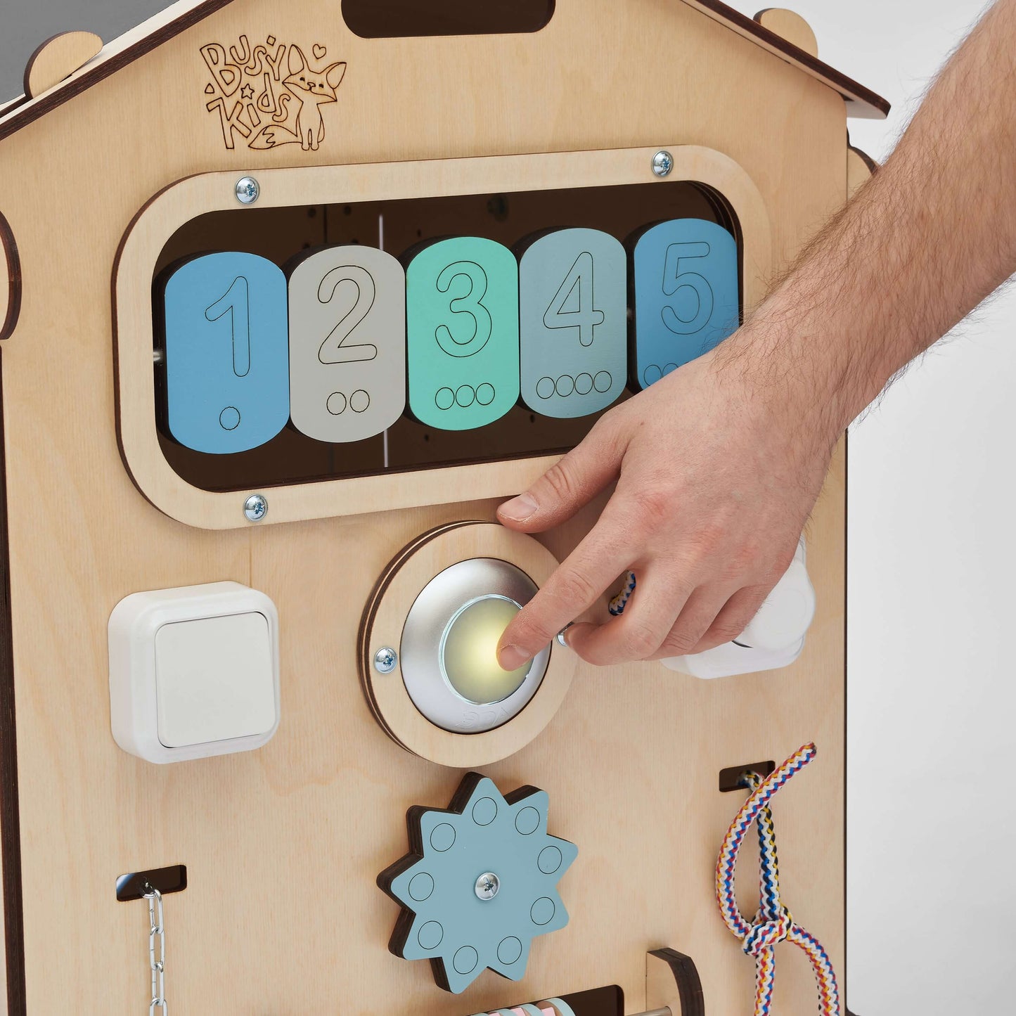 Motorikhaus / Activiteitenbord Mint