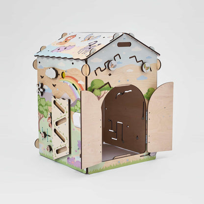 Motoriekhuis / Activiteitenbord Dierentuin