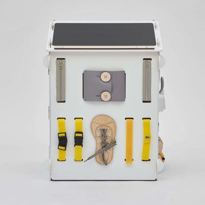 Motorikhaus / Activiteitenbord pastelwit