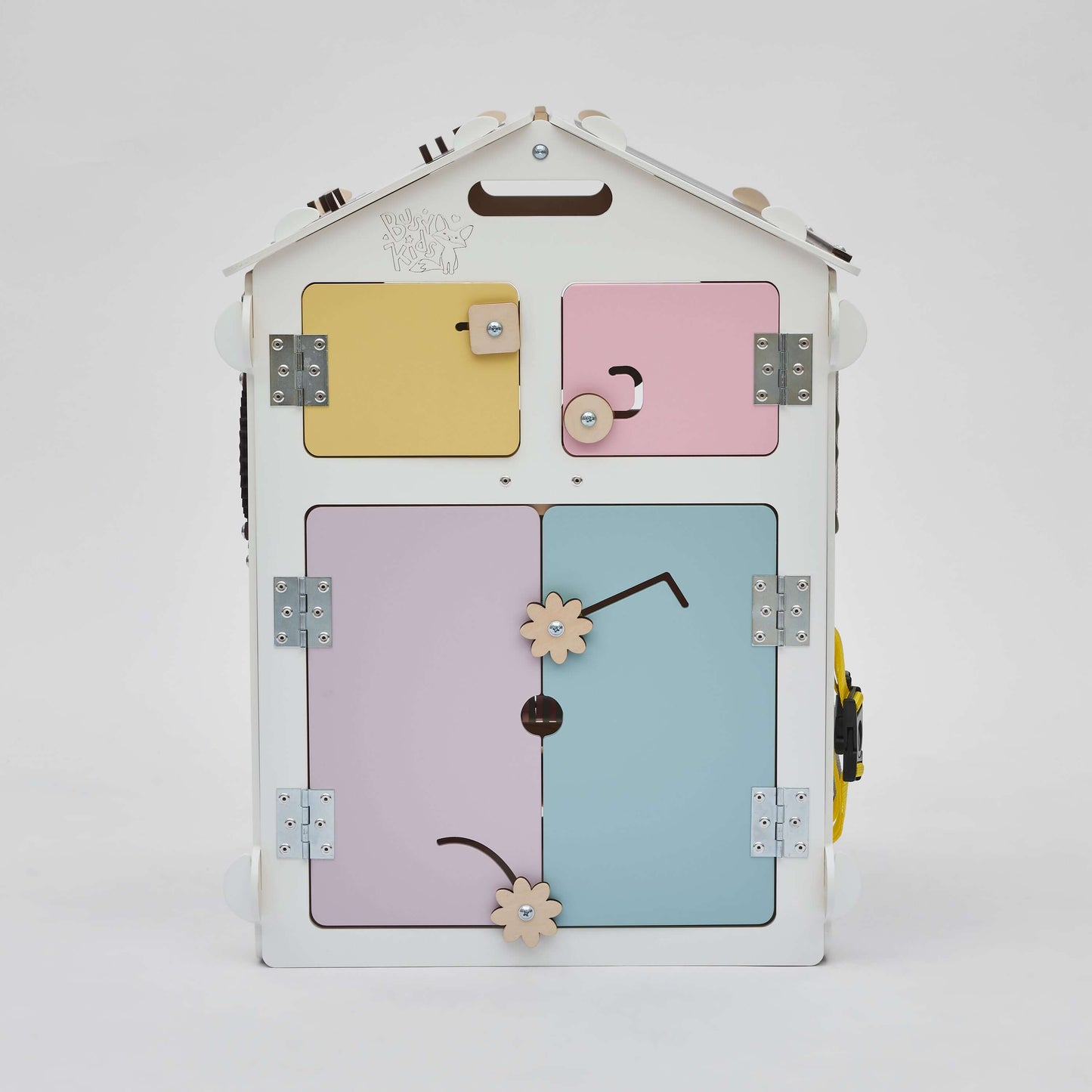 Motorikhaus / Activiteitenbord pastelwit