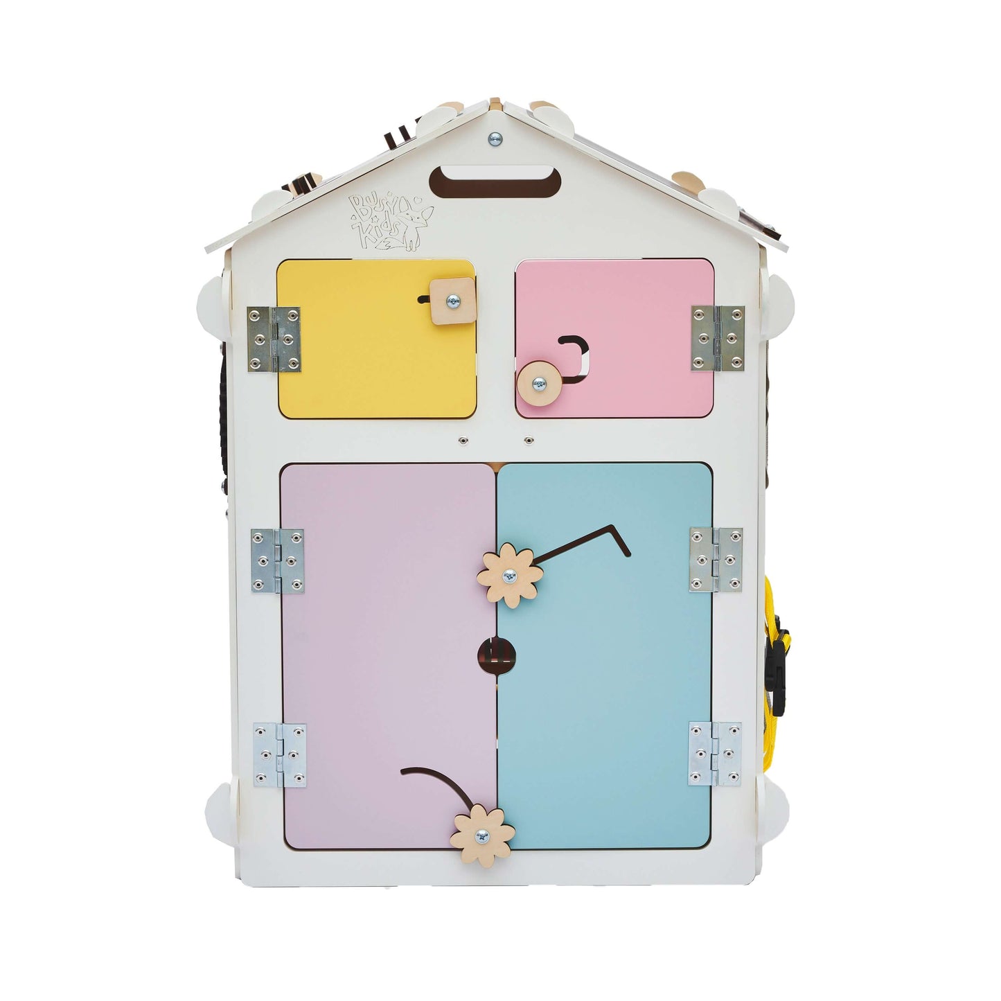 Motorikhaus / Activiteitenbord pastelwit