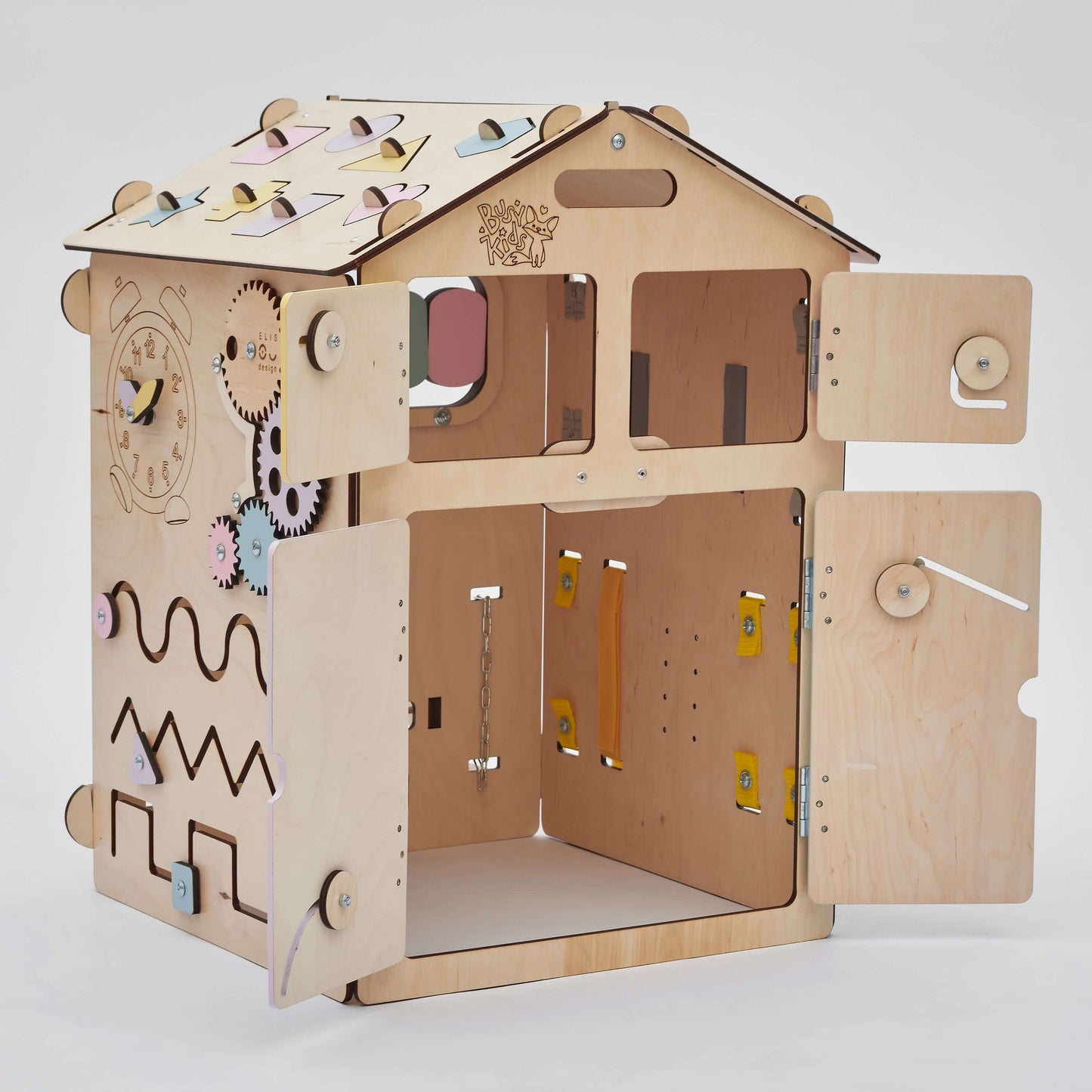 Motorikhaus / Activiteitenbord Pastel Natura