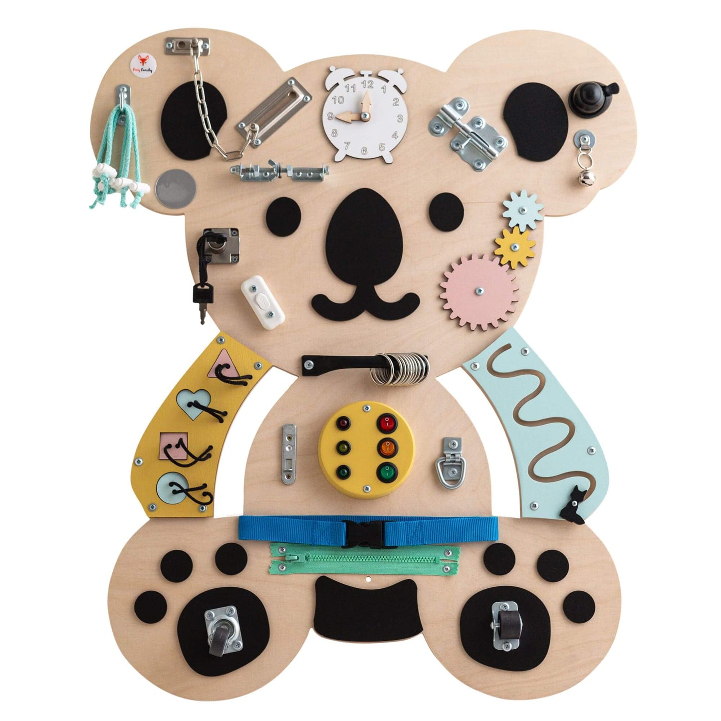 Motoriekbord / Motoriekwand Kuno Koala