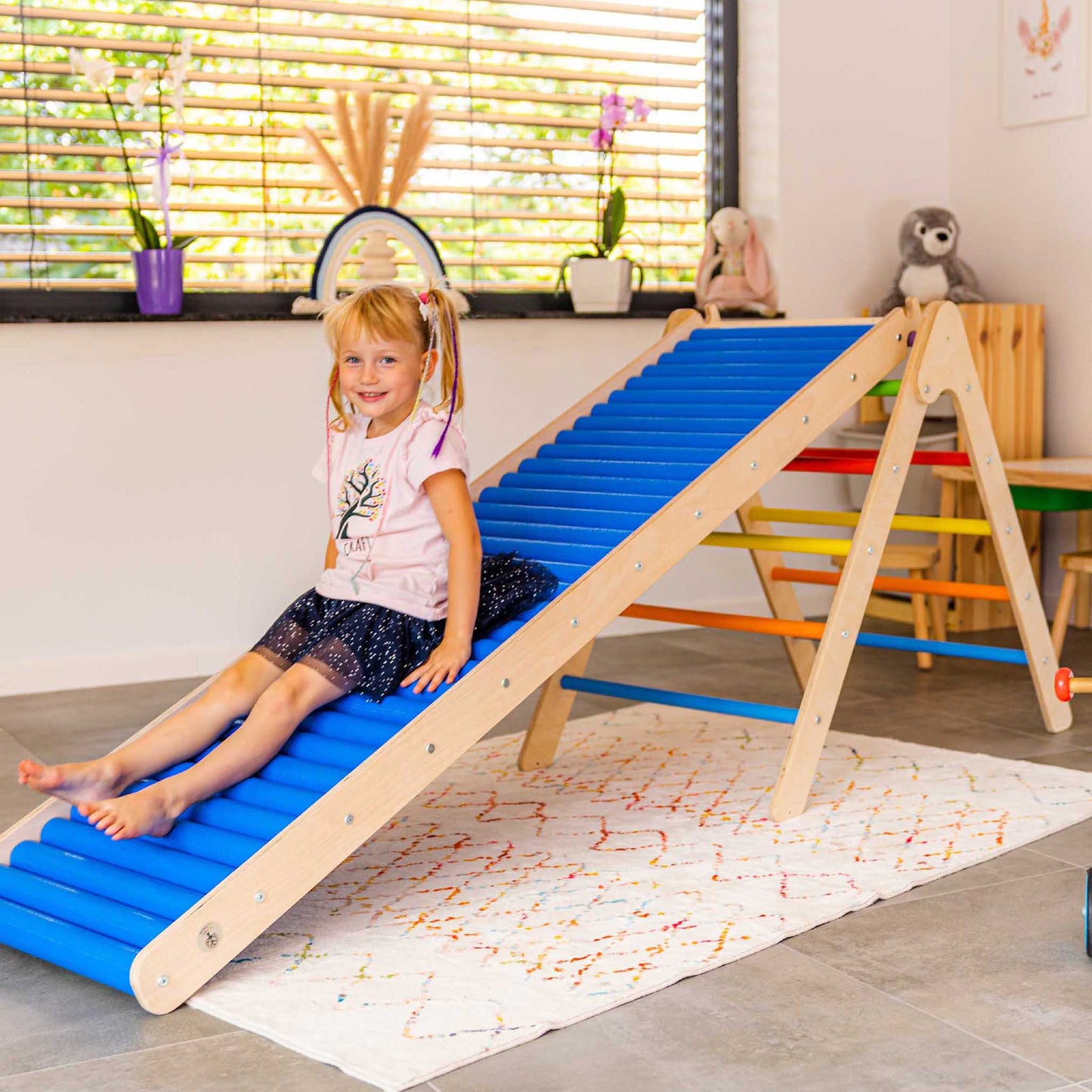 Rolglijbaan voor kinderen, diverse maten
