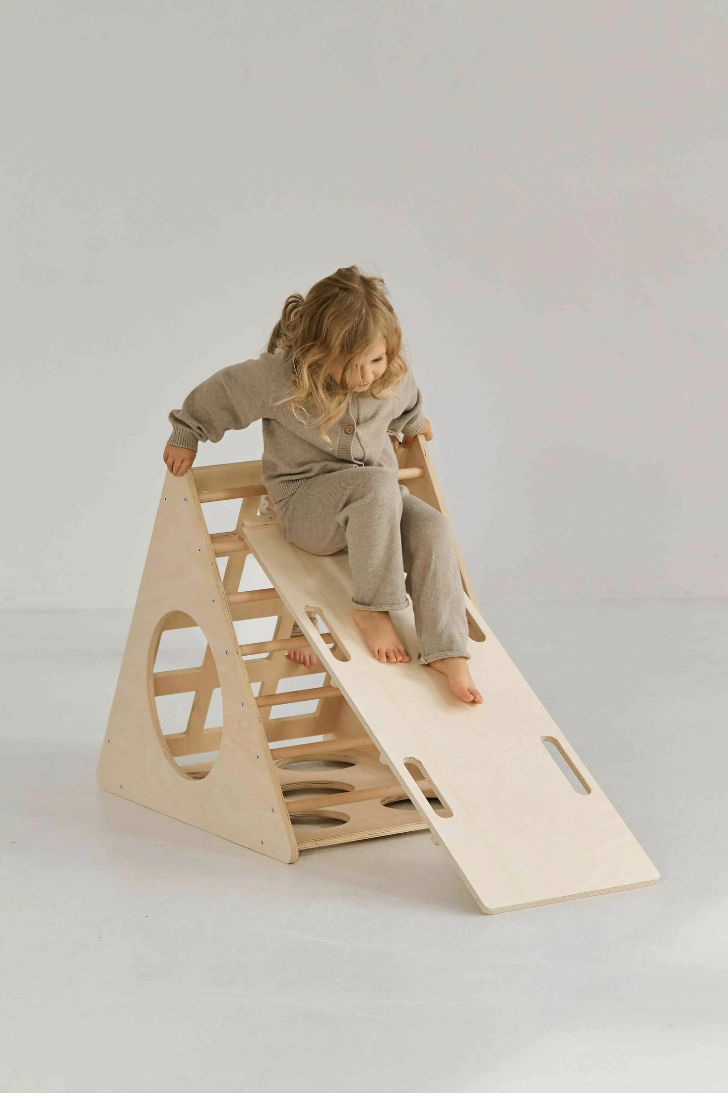 Ladder &amp; glijbaan voor wip en driehoek