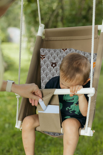 Schommel voor kinderkamer & buiten, div. motieven