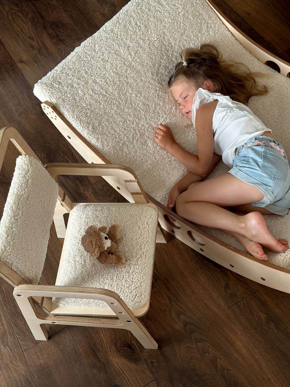 Pluche speelmatras