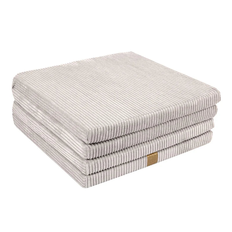Opvouwbare matras / speelmat speelkleed voor kinderen, corduroy, vierkant