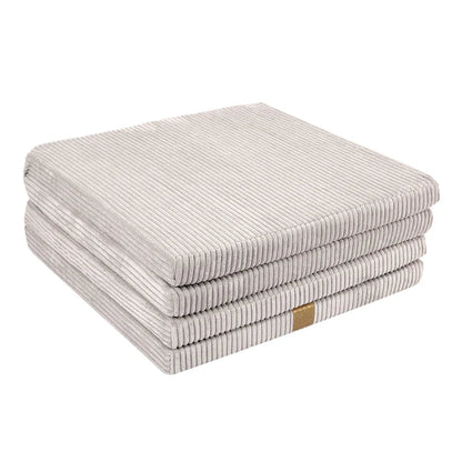 Opvouwbare matras / speelmat speelkleed voor kinderen, corduroy, vierkant