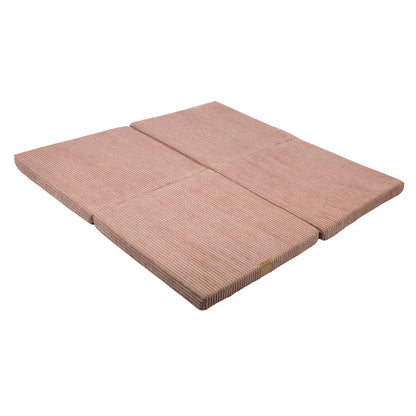 Opvouwbare matras / speelmat speelkleed voor kinderen, corduroy, vierkant