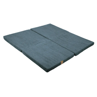 Opvouwbare matras / speelmat speelkleed voor kinderen, corduroy, vierkant