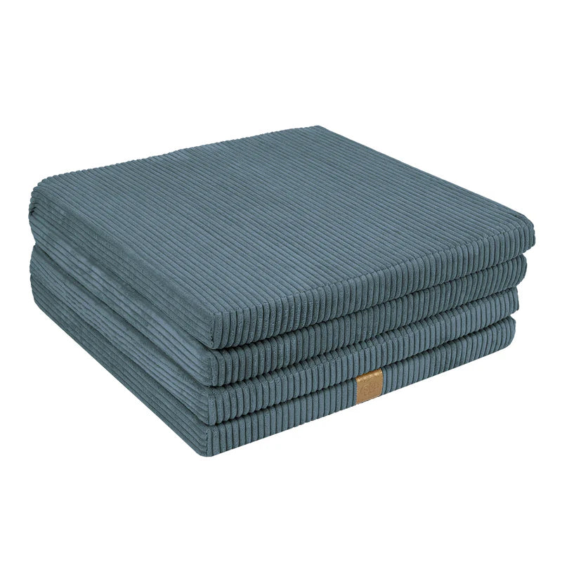 Opvouwbare matras / speelmat speelkleed voor kinderen, corduroy, vierkant