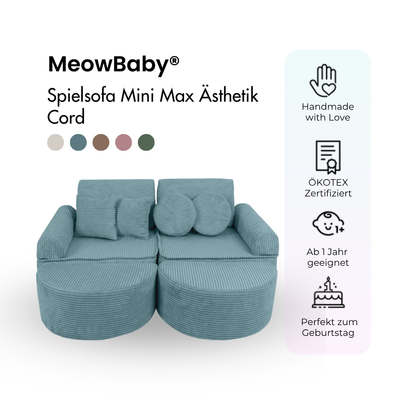Spielsofa Ästhetik Cord Mini Max - Classic Cord Edition