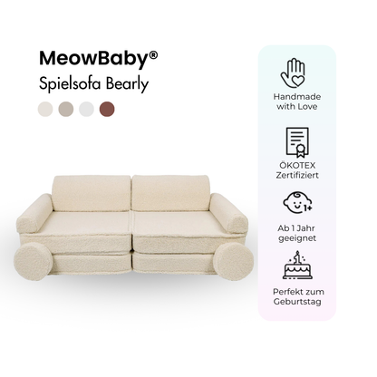 Spielsofa Bearly - Soft Teddy Edition