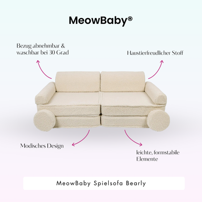 Spielsofa Bearly - Soft Teddy Edition