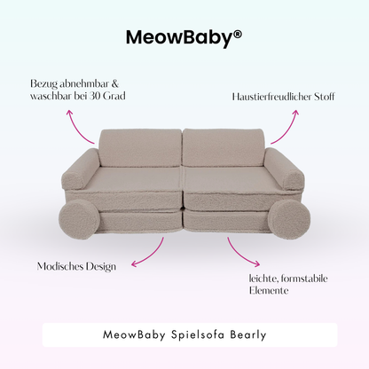 Spielsofa Bearly - Soft Teddy Edition
