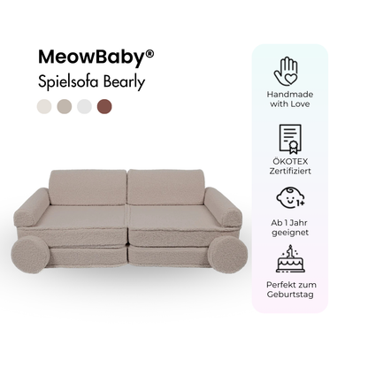 Spielsofa Bearly - Soft Teddy Edition