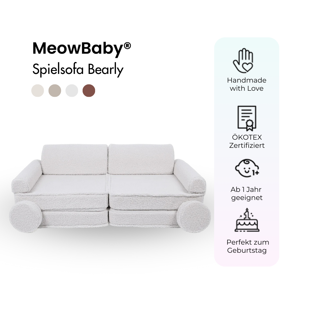 Spielsofa Bearly - Soft Teddy Edition