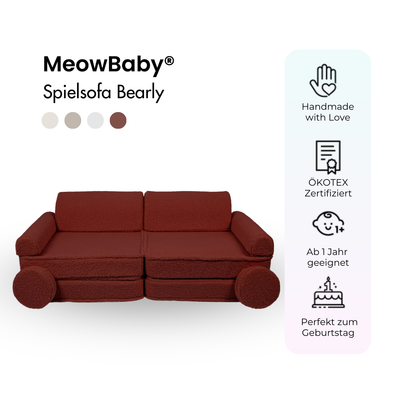 Spielsofa Bearly - Soft Teddy Edition
