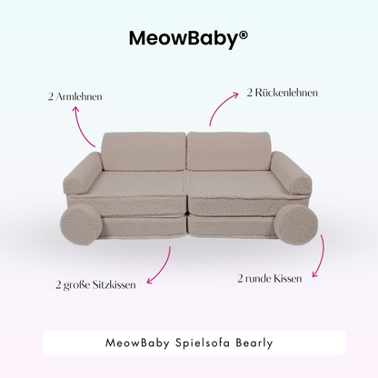 Spielsofa Bearly - Soft Teddy Edition