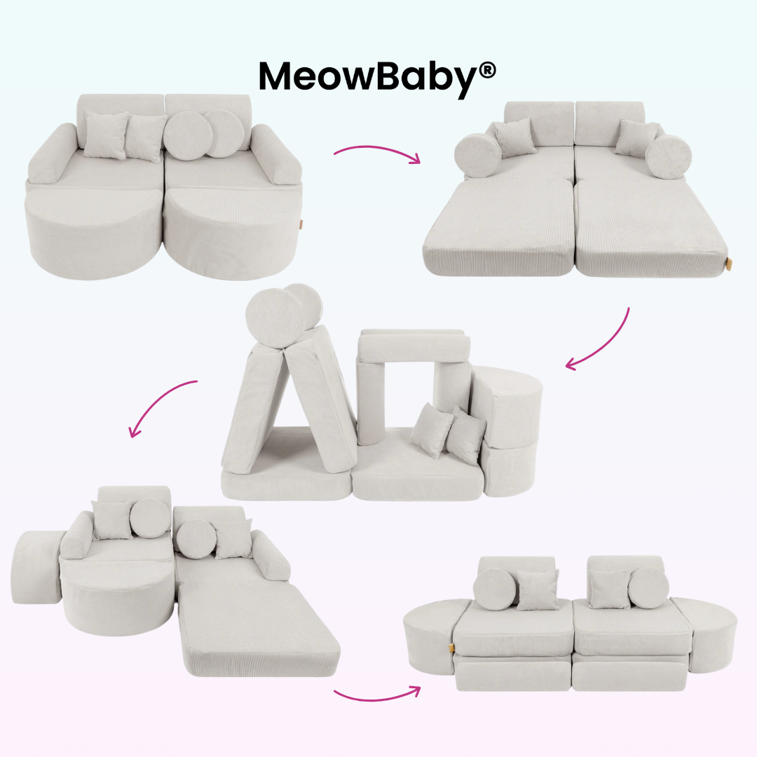 Spielsofa Mini Max Cord Premium - Slim Cord Edition