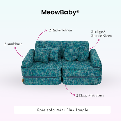 Spielsofa Mini Plus Tangle - Cozy Chenille Edition