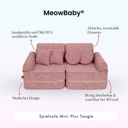 Spielsofa Mini Plus Tangle - Cozy Chenille Edition
