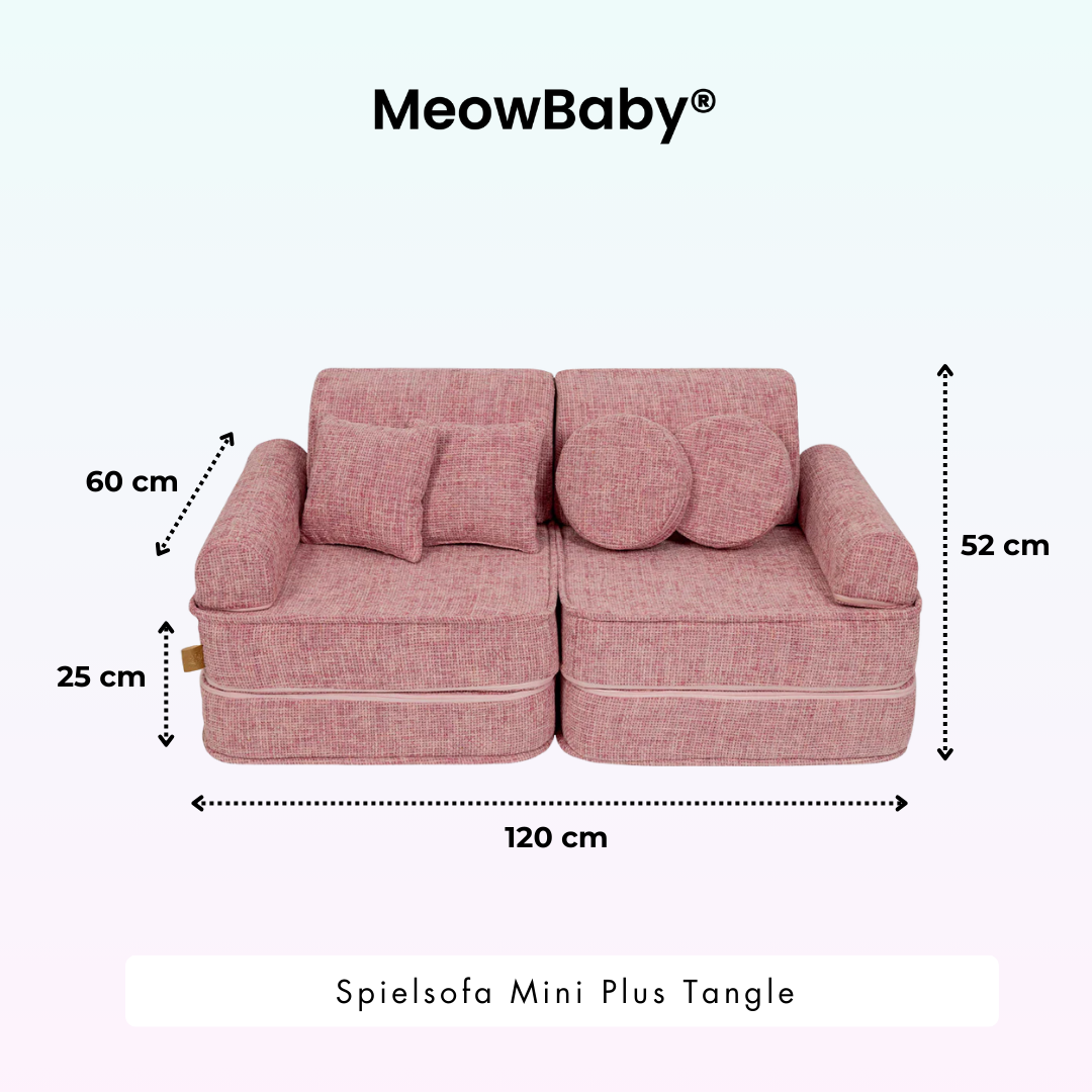 Spielsofa Mini Plus Tangle - Cozy Chenille Edition