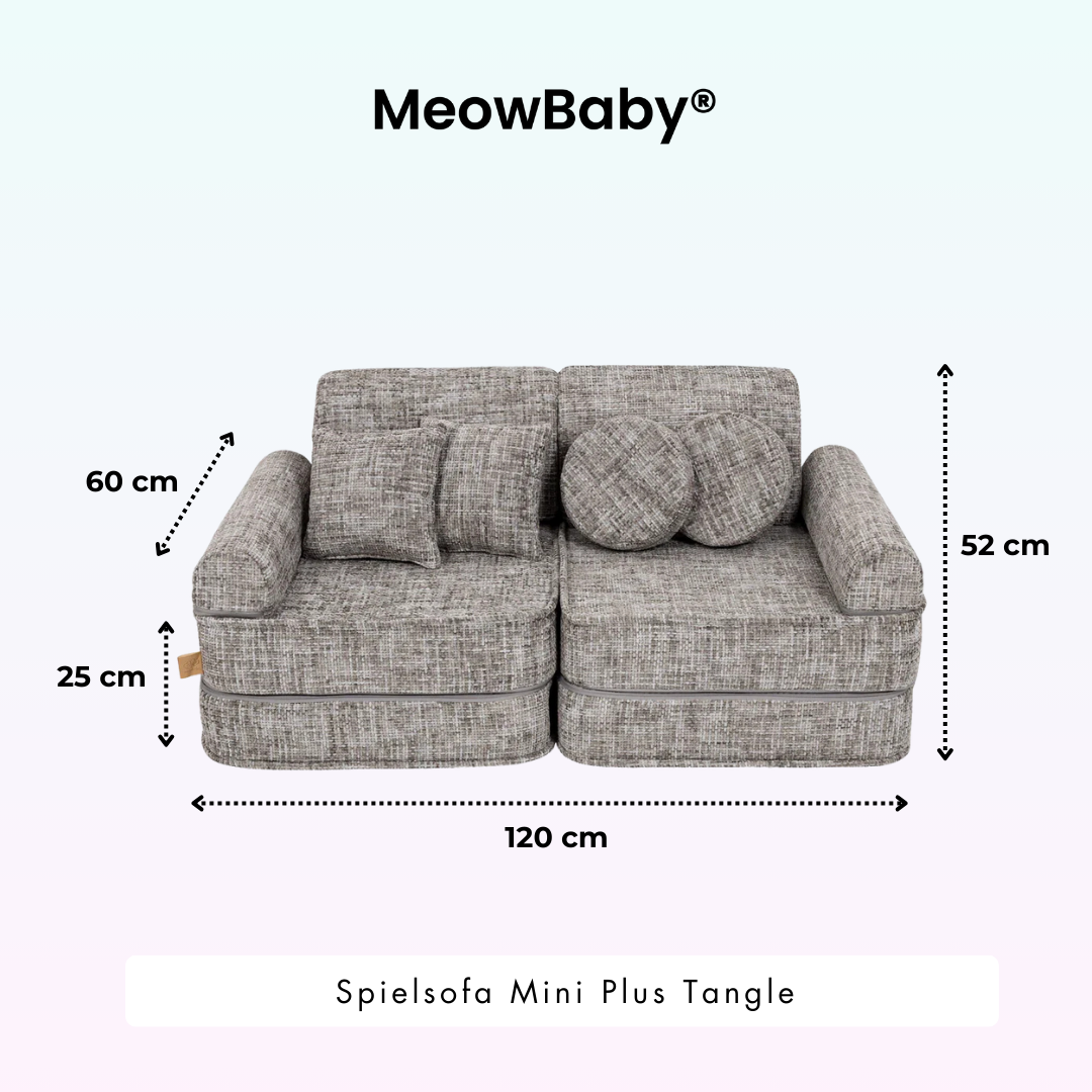Spielsofa Mini Plus Tangle - Cozy Chenille Edition