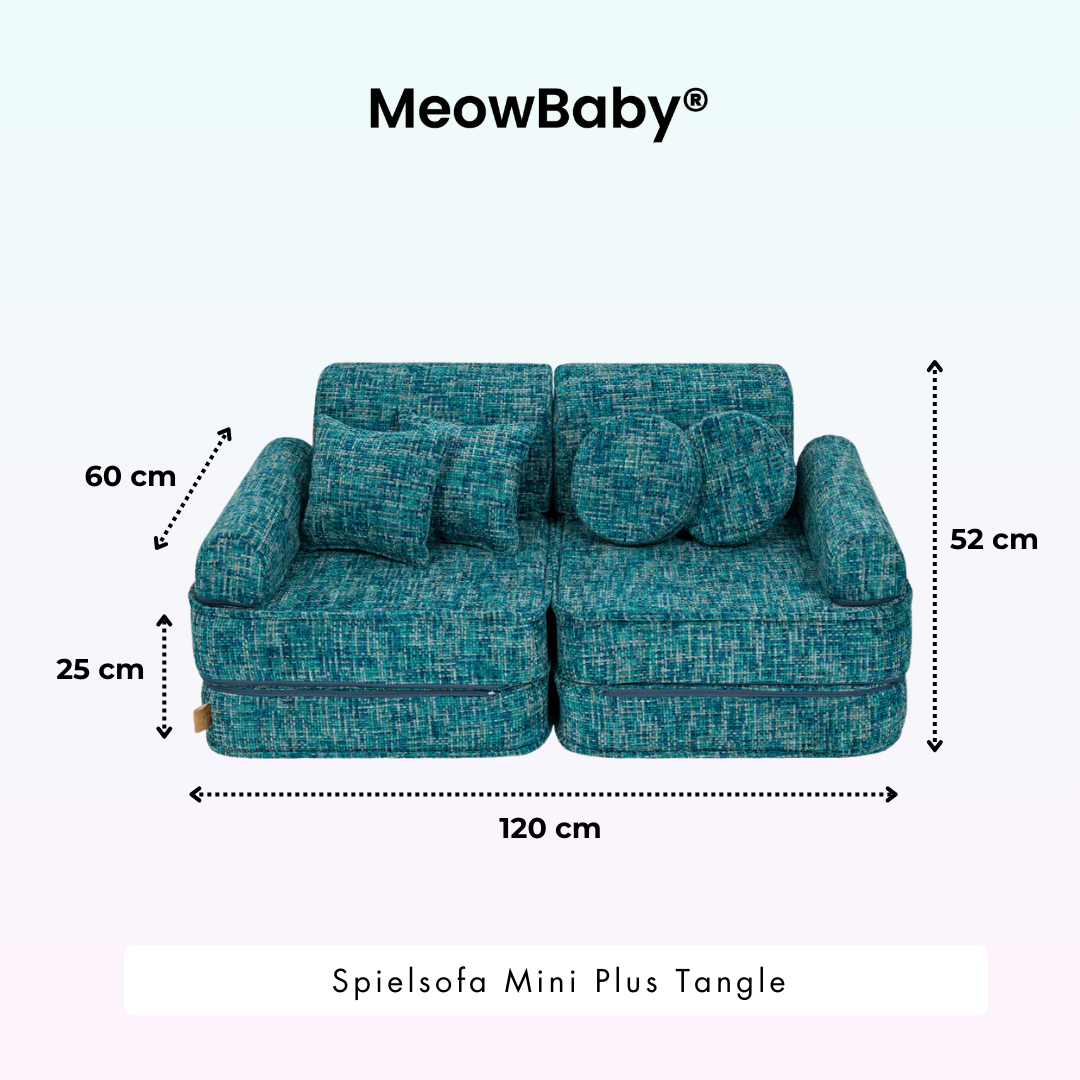 Spielsofa Mini Plus Tangle - Cozy Chenille Edition