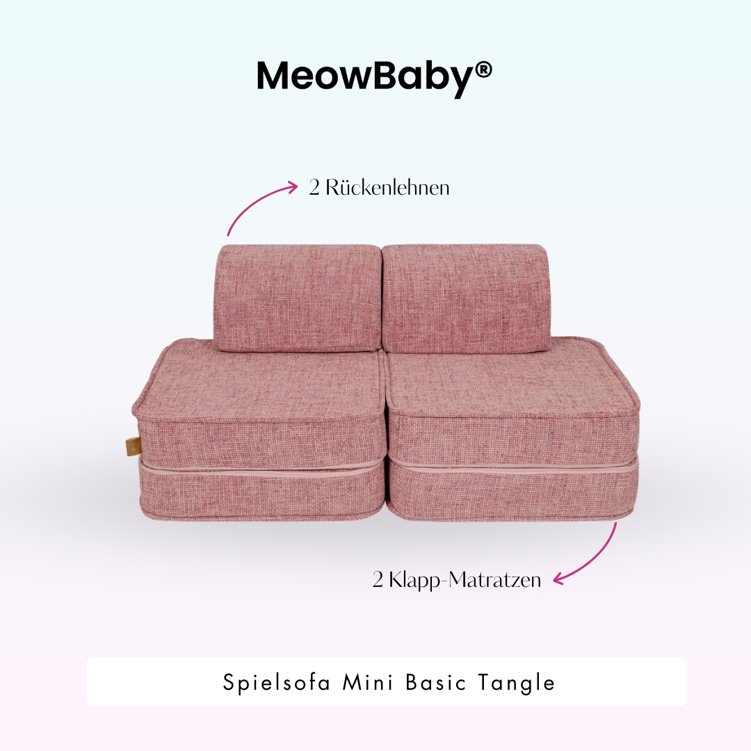 Spielsofa Mini Basic Tangle - Cozy Chenille Edition