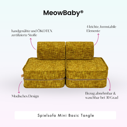 Spielsofa Mini Basic Tangle - Cozy Chenille Edition