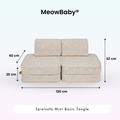 Spielsofa Mini Basic Tangle - Cozy Chenille Edition