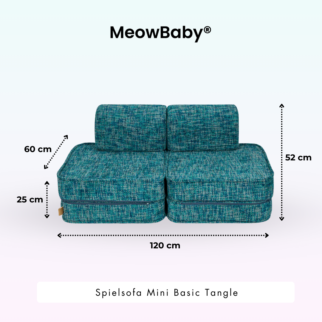 Spielsofa Mini Basic Tangle - Cozy Chenille Edition